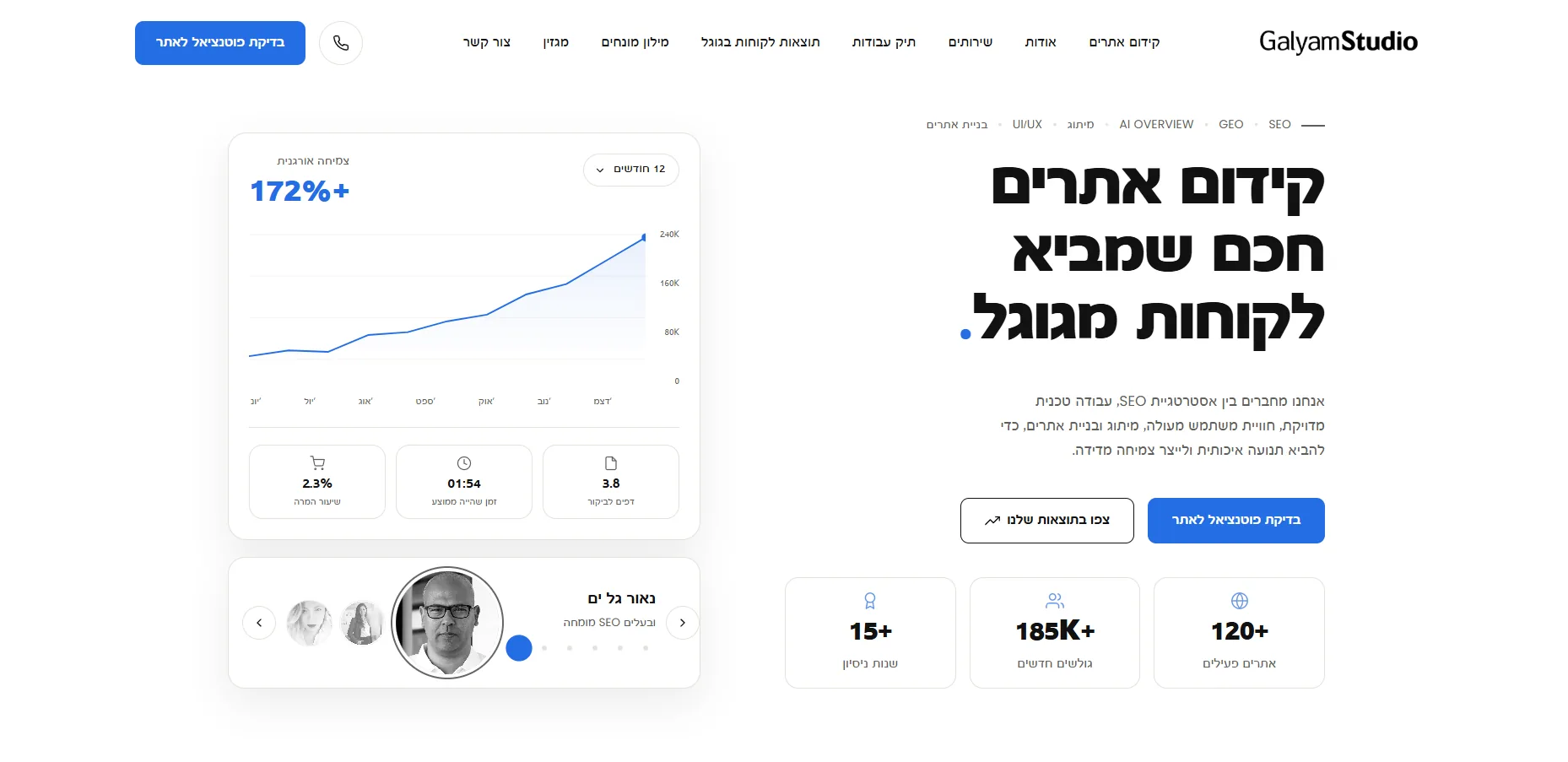 אתר גל ים סטודיו אחרי