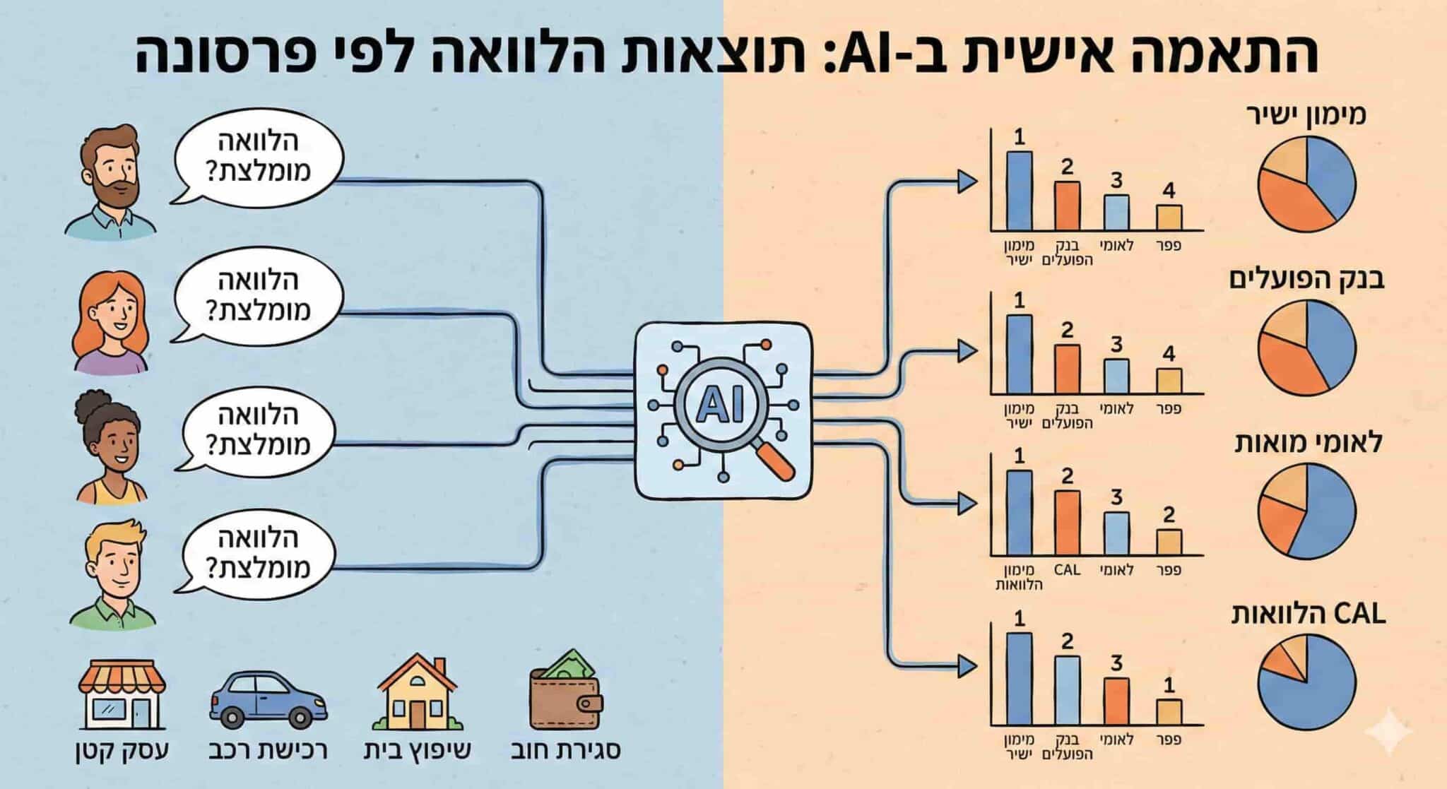 התאמה אישית לפרסונות שונות