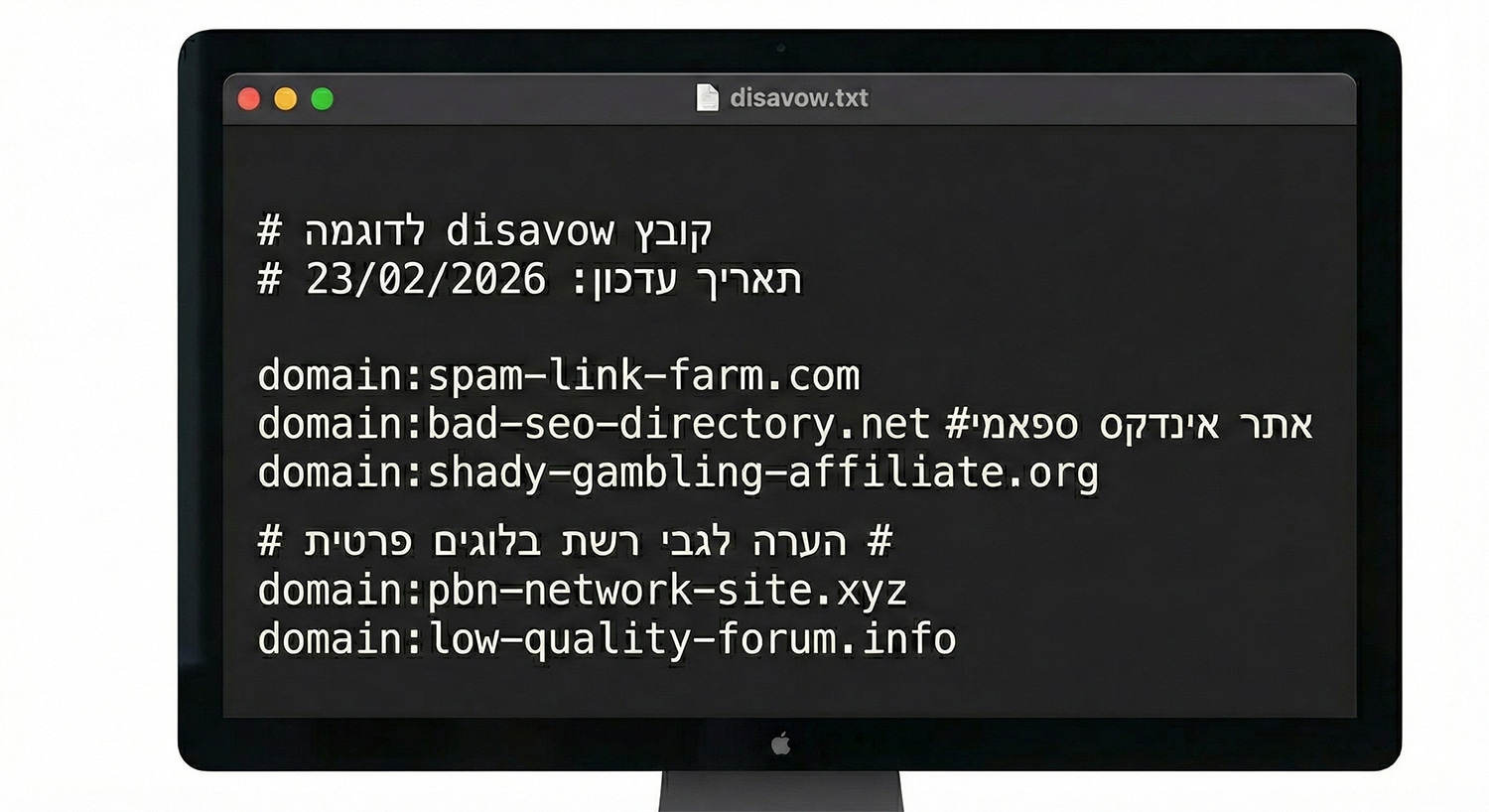 מסך בלבד
