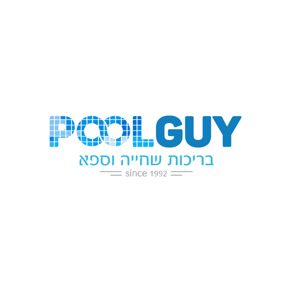 לוגו שעיצבנו עבור Pool Guy, בריכות שחייה